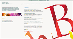 Desktop Screenshot of betweenresearch.com